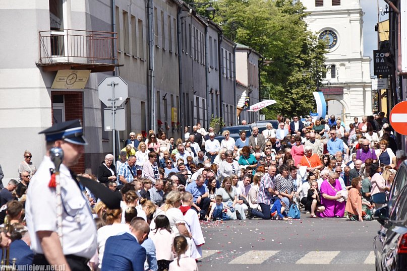 Procesja Bożego Ciała w Uniejowie
