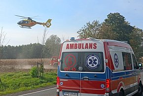 Nieszczęśliwy wypadek podczas prac polowych w gminie Zadzim-13192