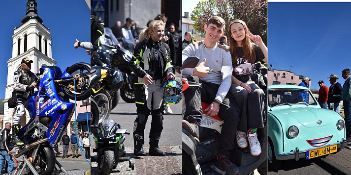 Motocykliści rozpoczęli sezon 2025 w Uniejowie [Zdjęcia]