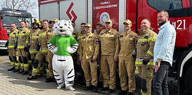 Strażacy ćwiczyli w Zoo Borysew na wypadek pożaru [FOTO]-15441