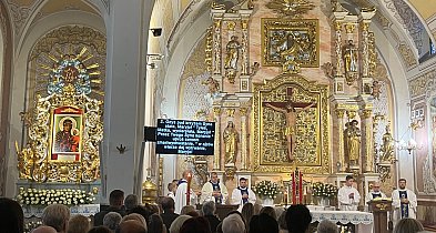 Spycimierz. Uroczyste odsłonięcie kopii Cudownego Obrazu Matki Bożej Jasnogórskiej-15558