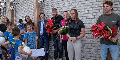 Ewa Pajor, Ebi Smolarek, Agata Tarczyńska i Marcin Tybura na otwarciu wystawy-15957