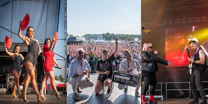Piękni i Młodzi, Iness i Lombard na scenie Festiwalu Mleka w Uniejowie