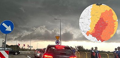 Ostrzeżenia dla powiatu poddębickiego. Możliwe intensywne opady deszczu i burze-16173