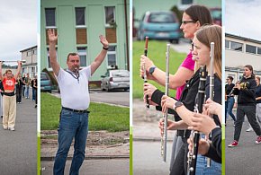 Uniejowska orkiestra dęta rusza na podbój Hiszpanii. Tak wyglądała ostatnia próba -16834