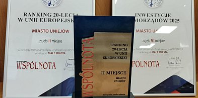 Uniejów w czołówce Polski! 2. i 6. miejsce w ogólnopolskich rankingach samorządowy-17072