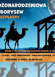 Żywa Szopka w Zoo Borysew