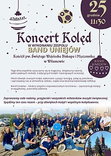 Koncert  Kolęd Band Uniejów