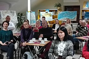 Klonowski i Bogusz  w Uniejowie na prapremierze nowej książki ,,Konary\'\'-2429