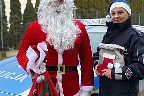 Policyjny Mikołaj znów na drogach powiatu-2445