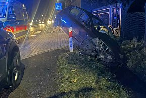 Pijany kierowca spowodował kolizję w Uniejowie-17282