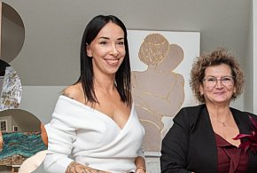 Kolor, faktura i emocje. Relacja z otwarcia wystawy w bibliotece-17383