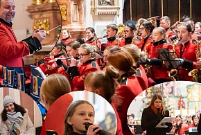 Koncert uniejowskiej orkiestry dętej w bazylice [ZDJĘCIA]