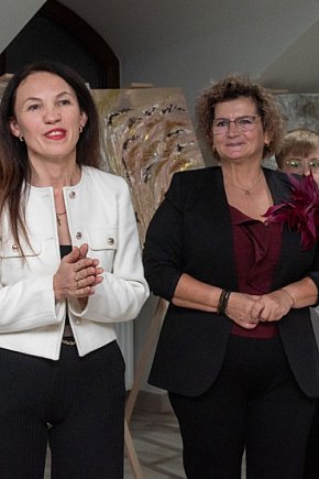 Wystawa Moniki Arkusz i Sabiny Kęcel w Uniejowie-2415