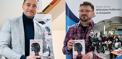Napisali literacki serial. Klonowski i Bogusz  w Uniejowie na prapremierze książki-17550