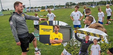 Trenerzy Borussii Dortmund w Uniejowie. Euzebiusz Smolarek otworzył trening