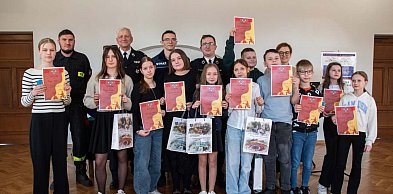 Gminne eliminacje ogólnopolskiego konkursu ,,Młodzież zapobiega pożarom''