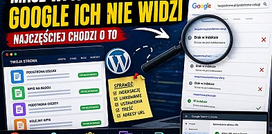 Masz podstrony i wpisy, ale nie ma ich w Google? Najczęściej chodzi o to
