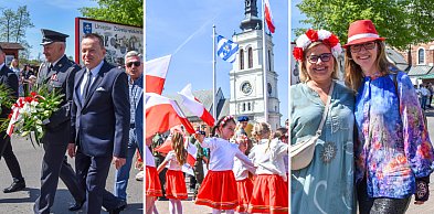 3 Maja świętowano w Uniejowie z asystą wojskową [ZDJĘCIA]