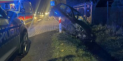 Pijany kierowca spowodował kolizję w Uniejowie-17282