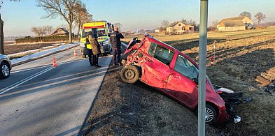 Pijana dachowała w Balinie. Miała 3 promile alkoholu w organizmie