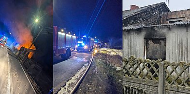 Dramat rodziny z gminy Uniejów. Pożar zniszczył ich dom – ruszyła zbiórka na odbud