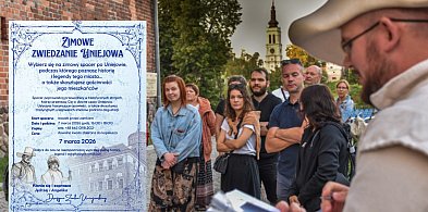 Zimowe zwiedzanie Uniejowa już 7 marca. Jędrzej i Angelika zapraszają na historycz