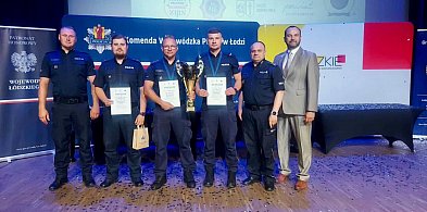 Policjanci z Uniejowa najlepsi. Dzielnicowy z Poddębic z wyróżnieniem