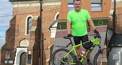 Z Uniejowa do Wilna na dwóch kółkach. Kolejna niezwykła inicjatywa księdza