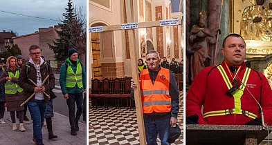 20 km w ciszy i skupieniu. Nocna Droga Krzyżowa kolejny raz w uniejowskiej parafii