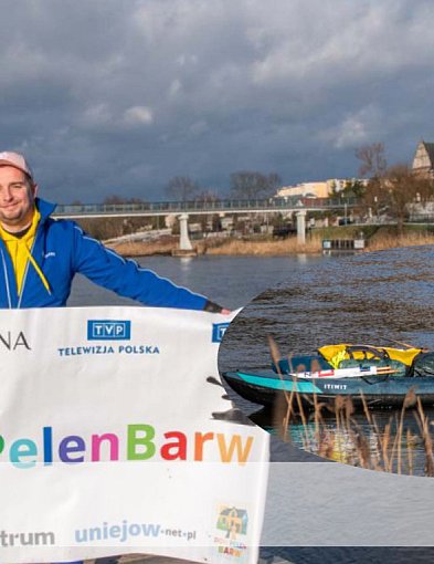 Płynie zimą kajakiem prawie 500 km, by zebrać pieniądze-17854