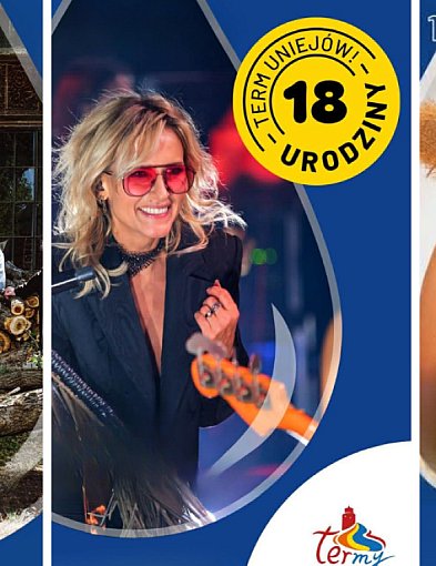 Oni wystąpią na koncercie z okazji 18 urodzin Term Uniejów