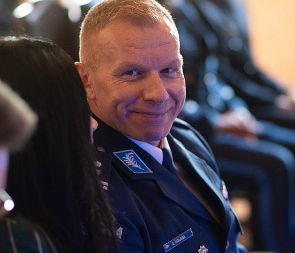 Adam Kolasa nie będzie już komendantem policji w Poddębicach