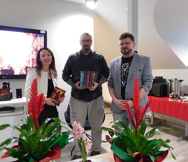 Spotkanie autorskie z Jarosławem Dobrowolskim w Uniejowie