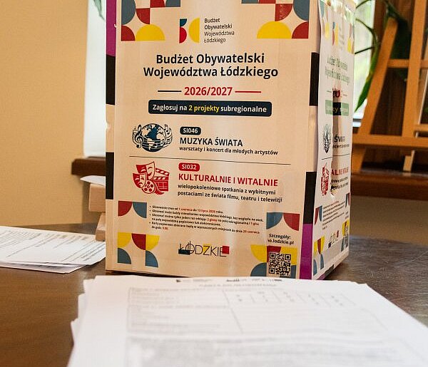 Trwa głosowanie na projekty w Budżecie Obywatelskim Województwa Łódzkiego