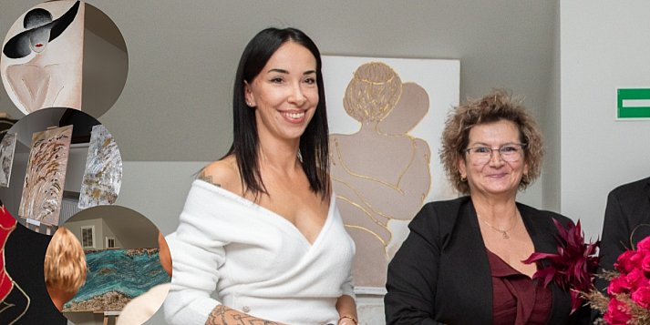 Ich prace można oglądać do końca roku. Wystawa obrazów Moniki Arkusz i Sabiny Kęcel