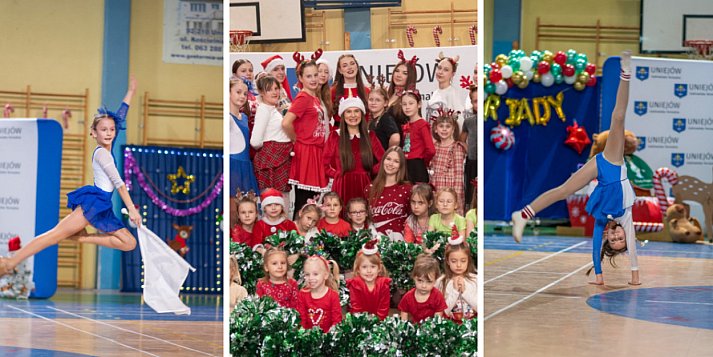 Mażoretki Driady Uniejów zatańczyły na VII Mażowigilii [FOTORELACJA]