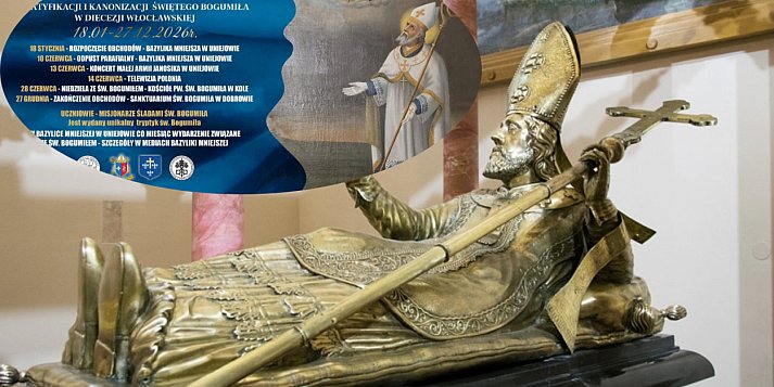 Uniejów sercem Diecezji. Inauguracja Roku Świętego Bogumiła już w tę niedzielę!