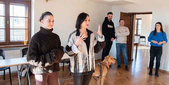Artystki Teatru Muzycznego ROMA ponownie szkolą uniejowskich wokalistów [ZDJĘCIA]
