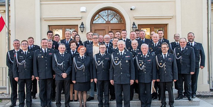 Strażacy z Gminy Uniejów wybrali władze na nową kadencję