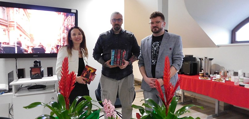 Spotkanie autorskie z Jarosławem Dobrowolskim w Uniejowie