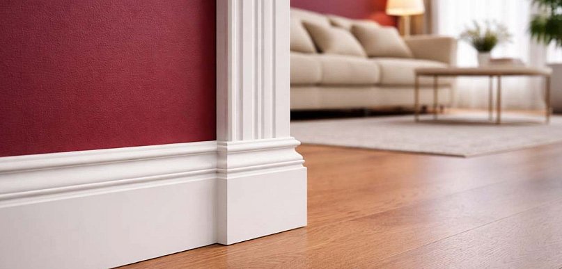 Czy wysokie listwy przypodłogowe pasują do małych i dużych pomieszczeń?
