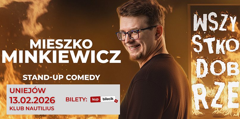Uniejów. Mieszko Minkiewicz wraca z nowym programem