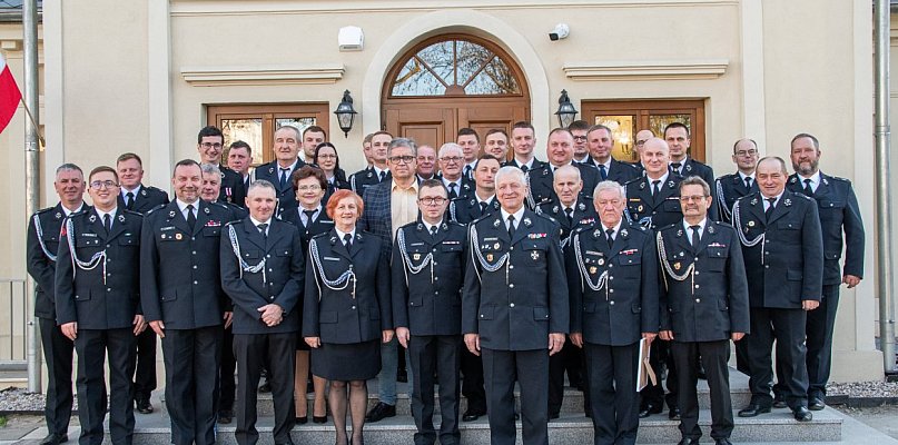 Strażacy z Gminy Uniejów wybrali władze na nową kadencję