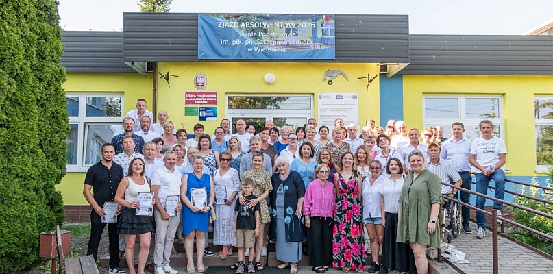 Spotkanie po latach. W Wieleninie zorganizowano zjazd absolwentów