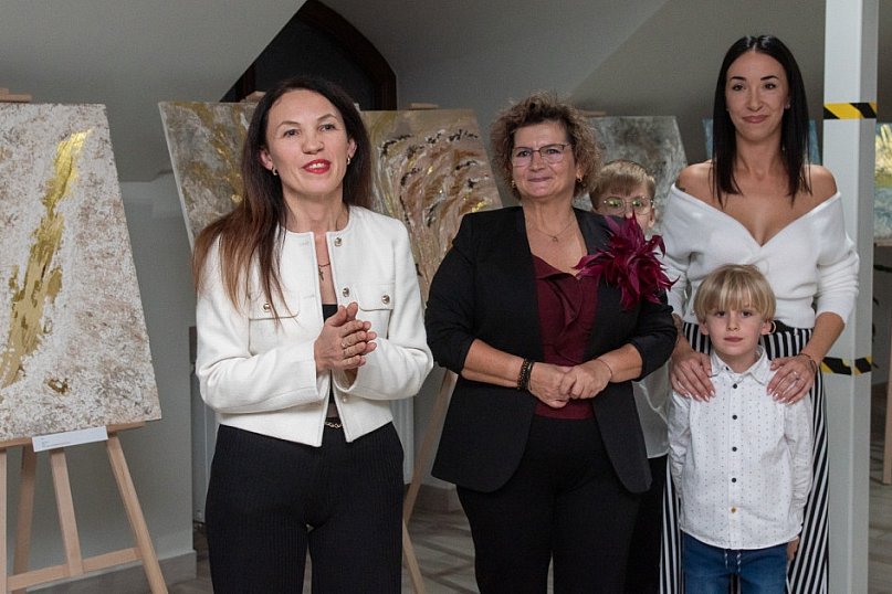 Wystawa Moniki Arkusz i Sabiny Kęcel w Uniejowie