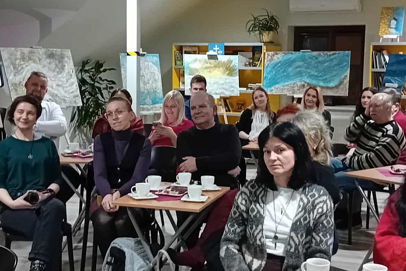 Klonowski i Bogusz  w Uniejowie na prapremierze nowej książki ,,Konary&#039;&#039;