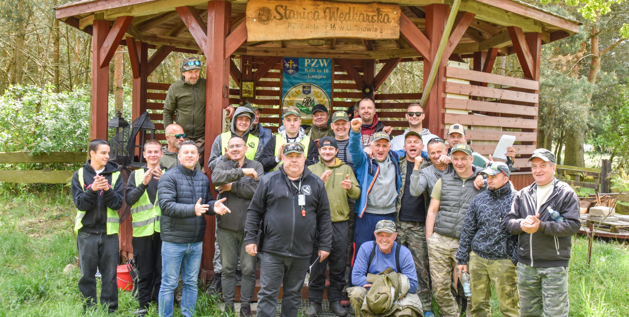 Na zdjęciu uczestnicy Turnieju o Puchar Prezesa. fot.Michał Kubacki