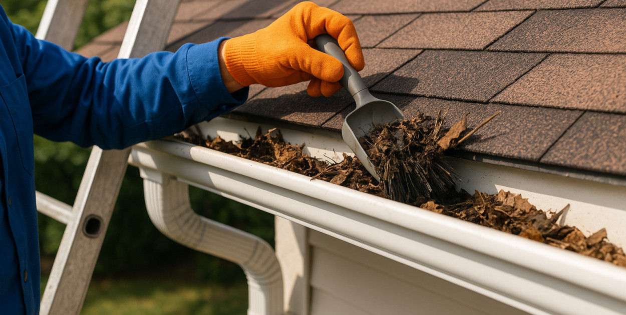 Czyszczenie rynien - samodzielnie czy z profesjonalistą?