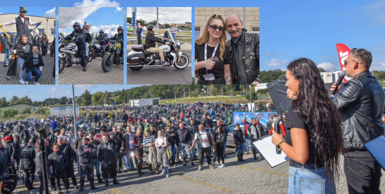 W niedzielę 28 września 2025 r. Uniejowie odbyło się motocyklowe charytatywne zakończenie sezonu 2025 Moto Banit. Fot. Michał Kubacki